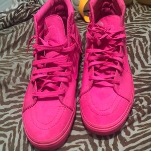 Hot pink Vans